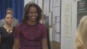 michelle obama on parks and rec